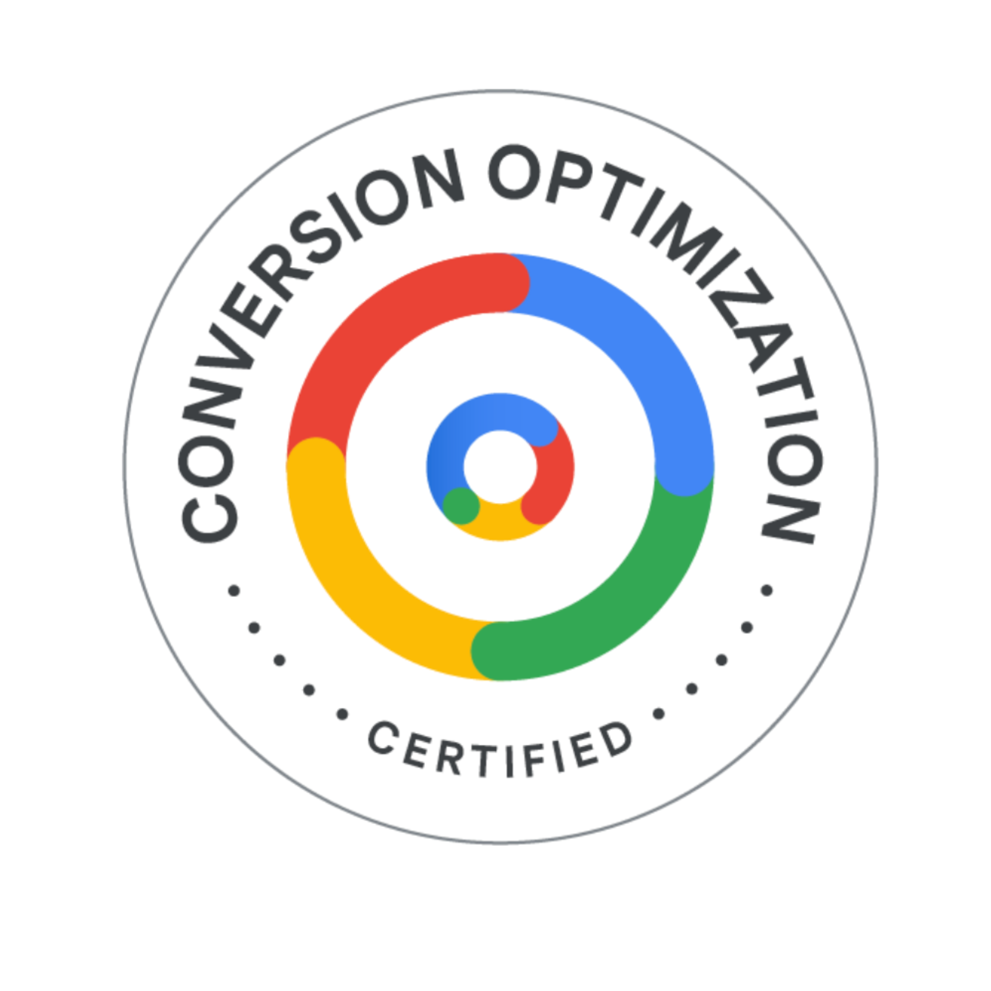 Conversion Optimisation Certification Exam Badge