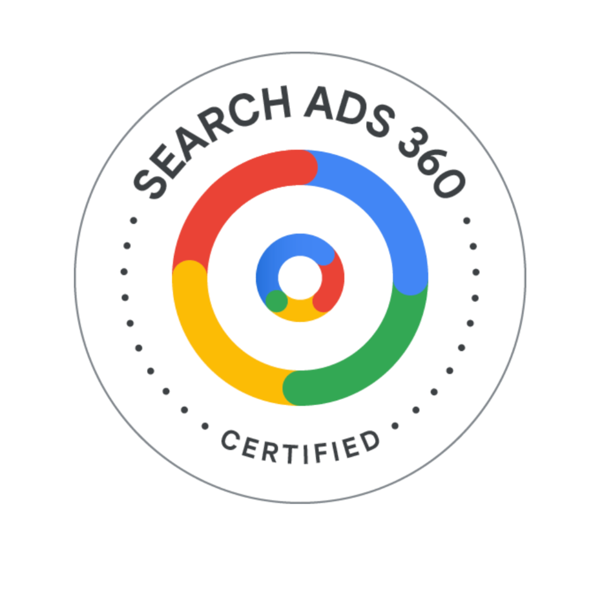 Search Ads 360 Certification Exam Badge