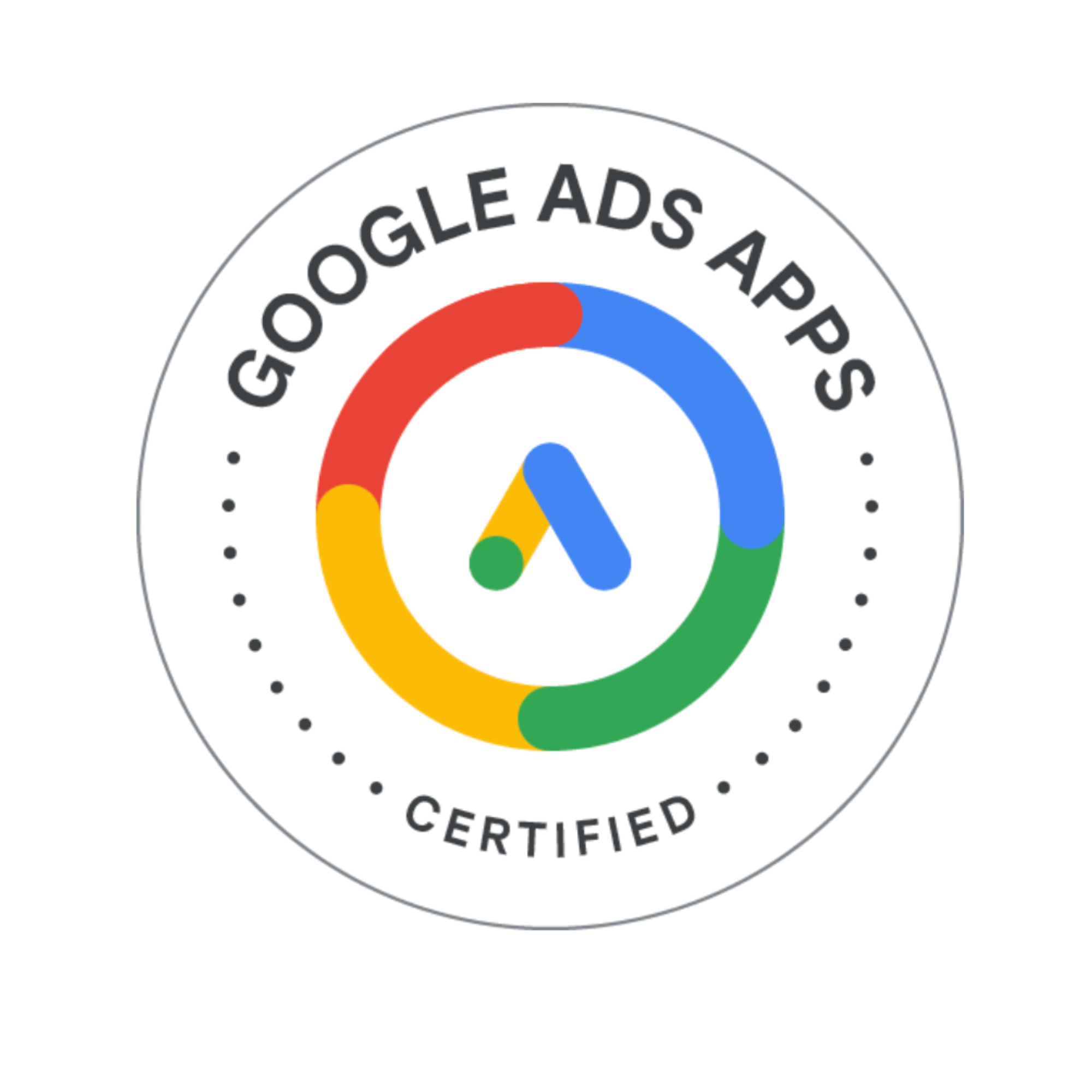 Google Ads Apps Certification Badge